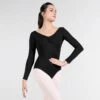 Harmony By 1st Position Scoop Back Long Sleeved Leotard 1 Harmony By 1st Position Scoop Back Long Sleeved Leotard -Revolution Shop hfp006 01 2