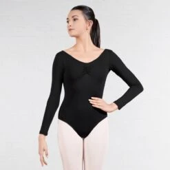 Harmony By 1st Position Scoop Back Long Sleeved Leotard -Revolution Shop hfp006 03