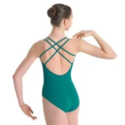 Bloch Alexis Ladies Double Strap Seamed Leotard 11 Bloch Alexis Ladies Double Strap Seamed Leotard -Revolution Shop jade green bll1567jd b1 ids11 4