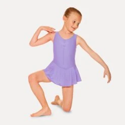 Roch Valley Sleeveless Skirted Leotard 15 Roch Valley Sleeveless Skirted Leotard -Revolution Shop lilac rvistdj lilac 1