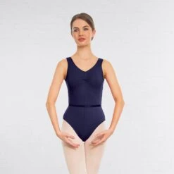 1st Position Anne Grades III/V Leotard -Revolution Shop navy blue q03 navy 3
