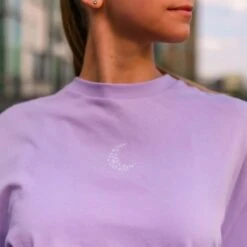 ONYRO Oversized Organic T-Shirt -Revolution Shop on05 lilac 3
