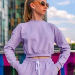 ONYRO Summer Organic Crop Top Sweater