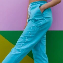 ONYRO Summer Pastel Oversized Joggers -Revolution Shop on09 mint 3