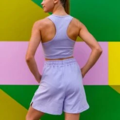 ONYRO Pastel Longline Scoop Neck Sports Bra -Revolution Shop on10 7