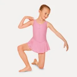 Roch Valley Sleeveless Skirted Leotard 17 Roch Valley Sleeveless Skirted Leotard -Revolution Shop pastel pink rvistdj pastel pink 1