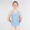 1st Position Angela Style Pre-Int/Int Leotard -Revolution Shop q14 pale blue 1