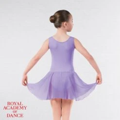 RAD Approved Sophia Princess Line Skirted Leotard -Revolution Shop rad001 lavender back 21