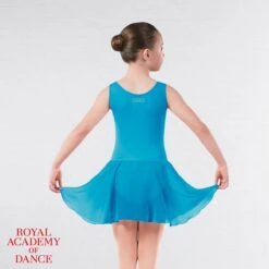 RAD Approved Sophia Princess Line Skirted Leotard -Revolution Shop rad001 marine back 21