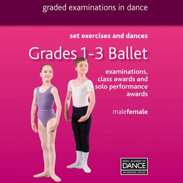 RAD Grades 1-3 Ballet DVD 3 RAD Grades 1-3 Ballet DVD