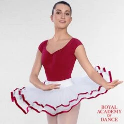 RAD Approved Traditional White Tutu With Ribbon -Revolution Shop rad207 rad204 burg 21