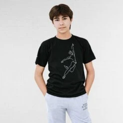 RAD Leaping Male Line Drawing T-Shirt