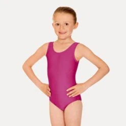 Roch Valley Joanne Sleeveless Leotard -Revolution Shop raspberry rvjo raspberry 3
