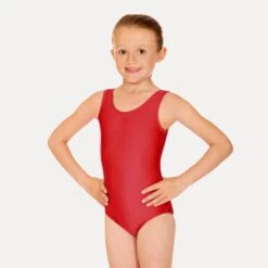 Roch Valley Joanne Sleeveless Leotard -Revolution Shop red rvjo red 3