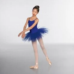 1st Position Nylon Elastane 5 Layer Tutu -Revolution Shop royal blue cotu0021 royal 4