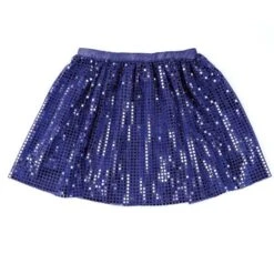 Sequin Pull On Skirt (Adult One Size) -Revolution Shop royal blue w1202d ids10 12