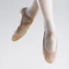 So Danca SuperPro Leather Split Sole Ballet Shoe With Stretch Insert 1 So Danca SuperPro Leather Split Sole Ballet Shoe With Stretch Insert -Revolution Shop sd110 pnk 2
