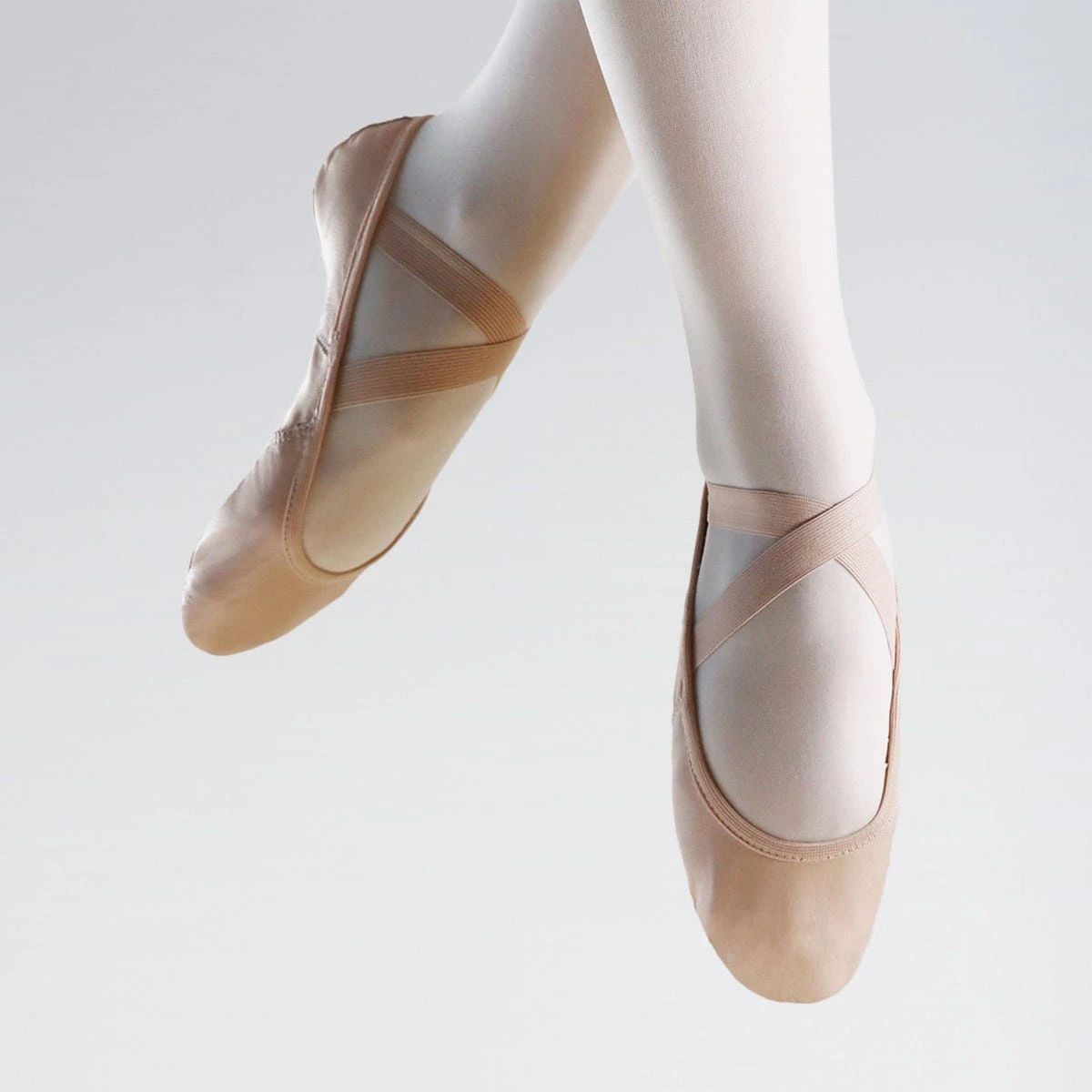 So Danca SuperPro Leather Split Sole Ballet Shoe With Stretch Insert 3 So Danca SuperPro Leather Split Sole Ballet Shoe With Stretch Insert