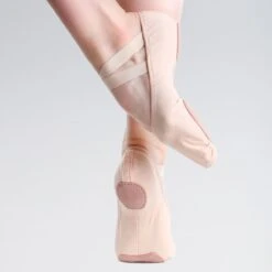 So Danca Canvas Stretch Split Sole Ballet Shoe 7 So Danca Canvas Stretch Split Sole Ballet Shoe -Revolution Shop sd16 pink 1