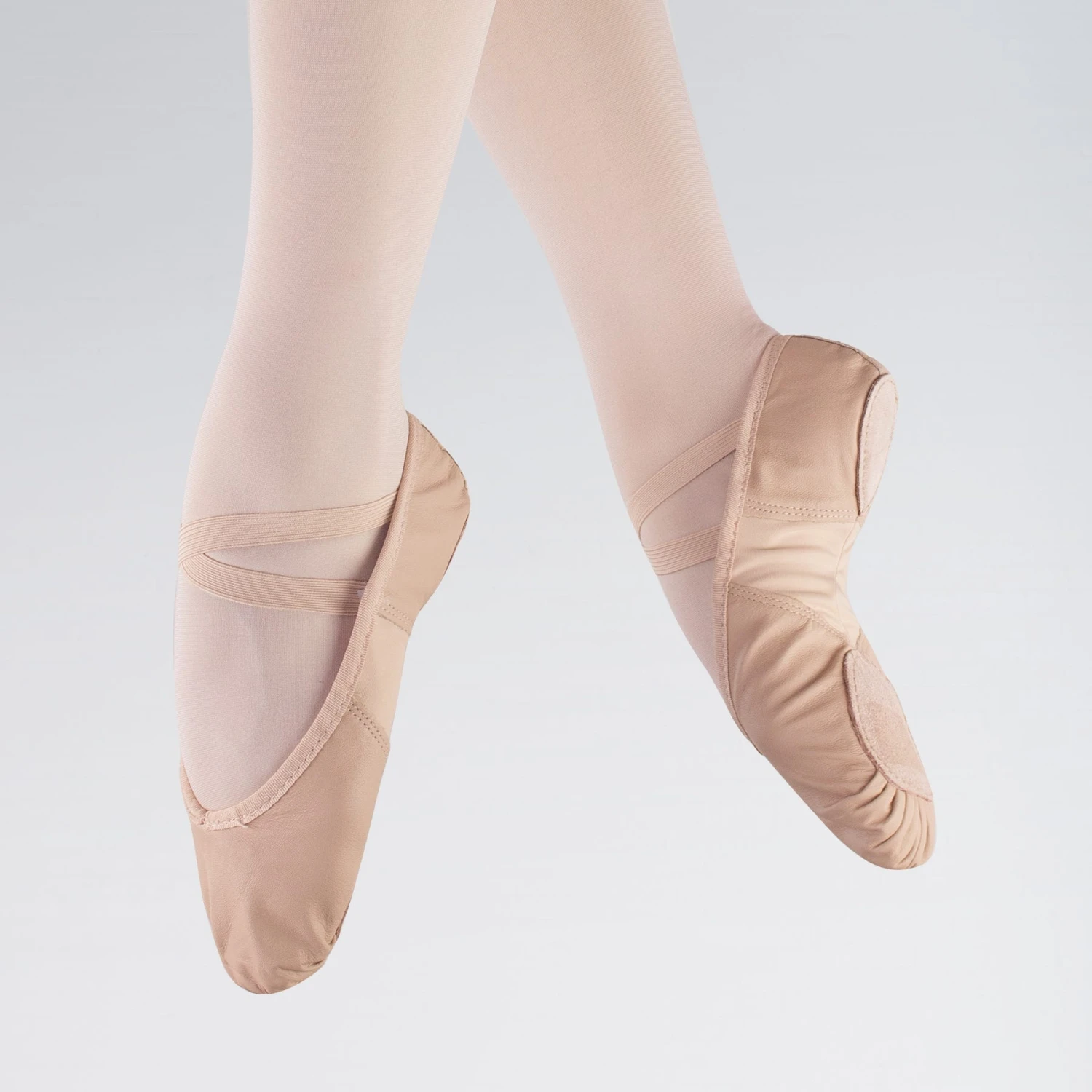 So Danca Stretch Insert Leather Ballet Shoe 3 So Danca Stretch Insert Leather Ballet Shoe