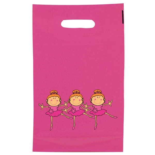 Small Carrier Bags Little Ballerinas Pk 50 3 Small Carrier Bags Little Ballerinas Pk 50