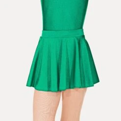 Roch Valley Nylon Lycra Circular Short Skirt -Revolution Shop vert green rvlcss vert green 1
