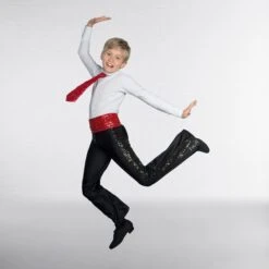 1st Position Competition Zip Front Shirt -Revolution Shop white cogl0067 shirt 3