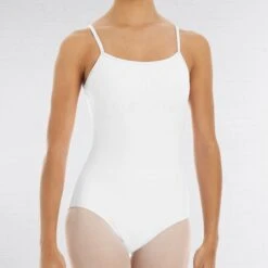 Intermezzo Childs Cami With Lace Back -Revolution Shop white leo31312 white front 2