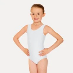 Roch Valley Joanne Sleeveless Leotard -Revolution Shop white rvjo white 3