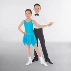 1st Position Competition Zip Front Shirt -Revolution Shop white stbr0003 white